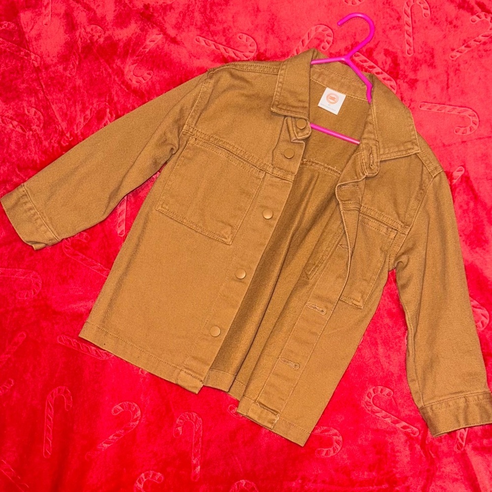 Brown Utility Jean Jacket
